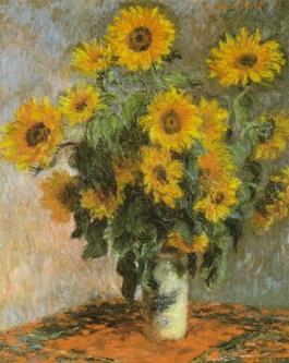 Nice drawing of sunflowers