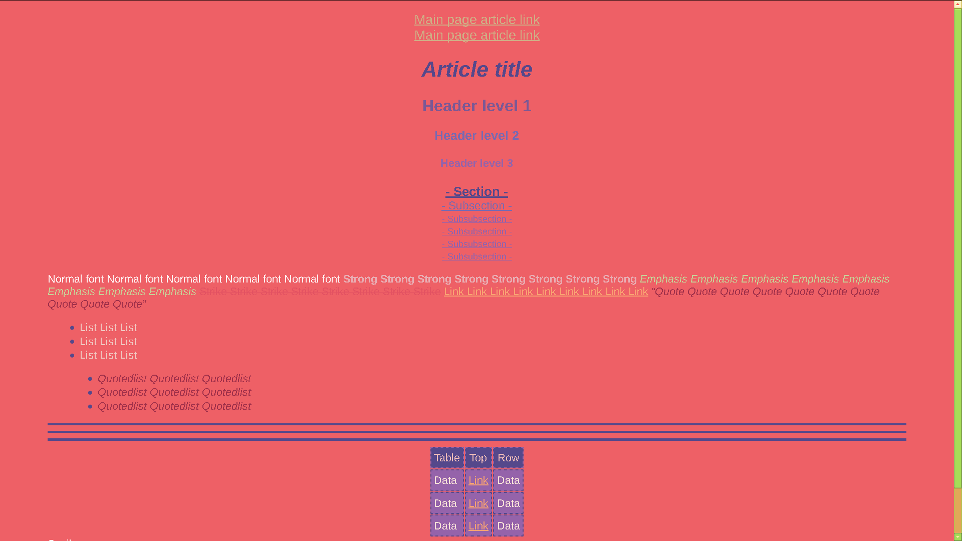 Angela theme screenshot