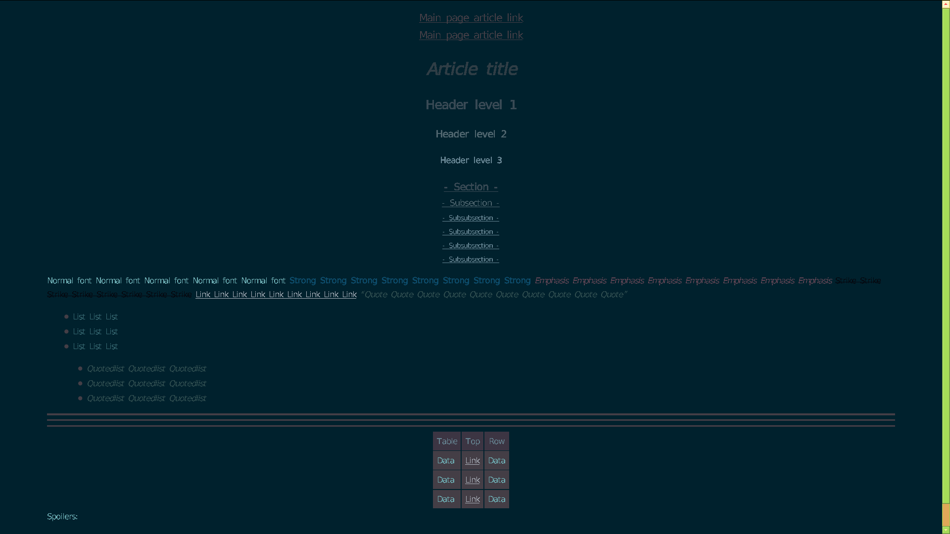 Sybel theme screenshot